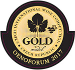 Zlatá medaile Oenoforum 2017