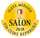 Salon vín České republiky 2018 - zlatá medaile